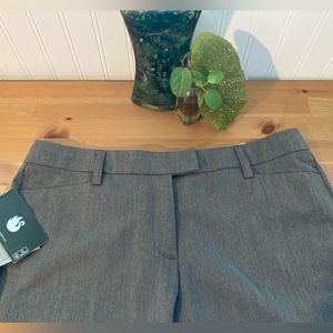 Gloria Vanderbilt Heather Grey Keaton Trousers Size 12 New With Tags